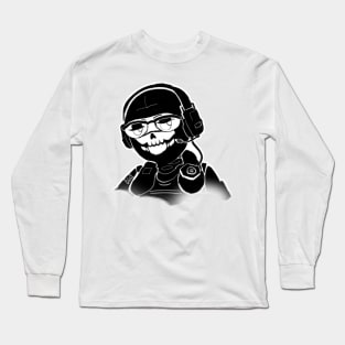 Small Ghost(Modern Warfare 2) Long Sleeve T-Shirt